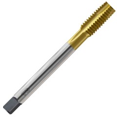 2pcs 1/2-13 H5 DIN Length 3FL Spiral Point CNC Tap HSS-V w/TiN YG1