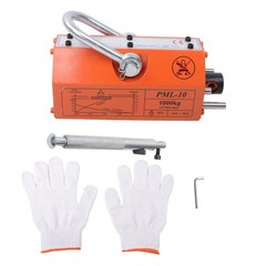 2200Lbs/1000kg Magnetic Lifter Lifting Magnet Neodymium Hoist 2 Safety Factor