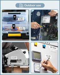 0.94″ Label Tape 24mm Compatible with Brother P-Touch TZ TZe 151 251 451 551 651