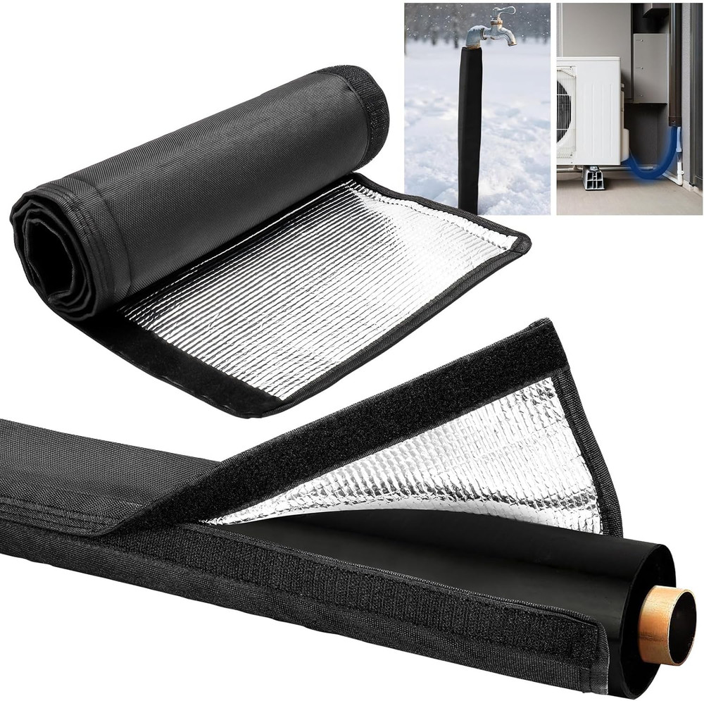 Mini Split HVAC Insulation Wrap, 600D Oxford, Waterproof & UV Protection