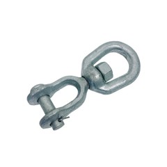 Galvanized JAW EYE Swivel Marine Mooring 1/4″, 5/16″, 3/8″, 1/2″, 5/8″, 3/4″, 1″