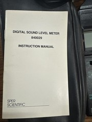 Sper Scientific 840029 Digital Sound Level Meter MA13