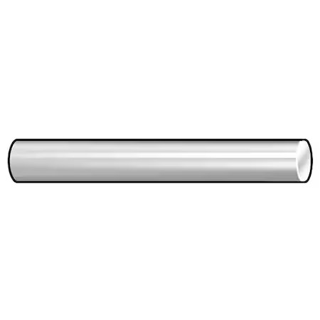 Standard Dowel Pin, 1/8 In Nominal Dia, 1-1/4 In L, Stainless Steel, 25 Pk,