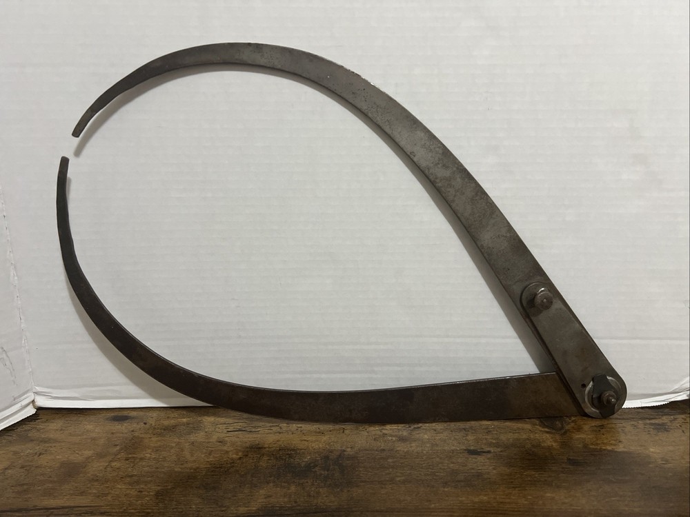 Vintage Antique L. S. STARRETT Lock Joint Outside Caliper USA 19”