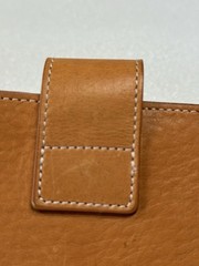 Shinola Detroit Portfolio Brown Horween Leather Case Folder Wallet Organizer