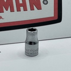Craftsman 6mm Socket 1/4 Drive 6 Point Series VV 43502 Made in USA Vintage Tool