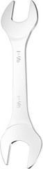 HARFINGTON Thin Open End Wrenches SAE, 1 1/8×1 1/4 Inches, White