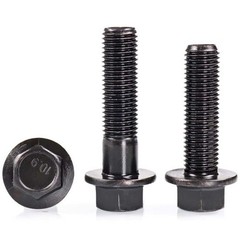 M12 – 1.25 Fine Thread Grade 10.9 Hex Head Flange Screws Frame Bolts Black Oxide