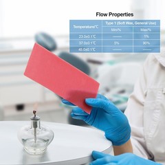18 Sheets Dental Base Plate Perfect Wax Pro Pink All Seasons For Lab and Jewlery