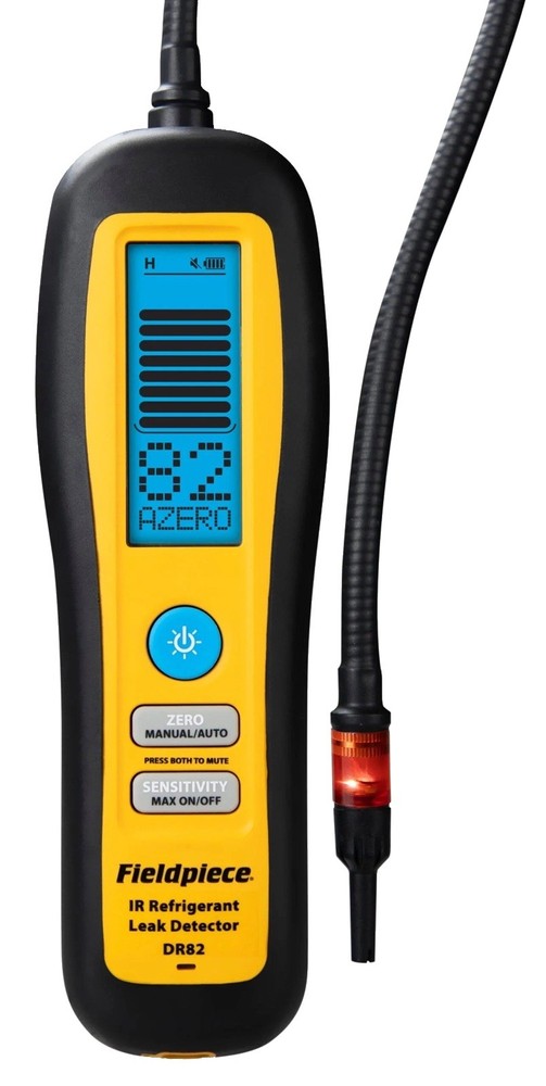 Fieldpiece DR82 Infrared Digital Refrigerant Leak Detector for HFC HCFC CFC HFO