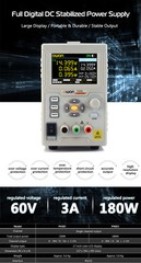 OWON P4305 150W Max 0-30V / 0-5A Linear DC Power Supply for SCPI Labview RS232