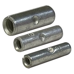 300 Pcs Non-Insulated Crimp Butt Connector Splice Wire Terminal Uninsulated Kit