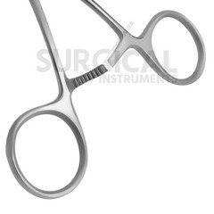 DeBAKEY Bulldog Clamp Forceps 4.50″ (11.5cm) Angled 45° Surgical German Grade