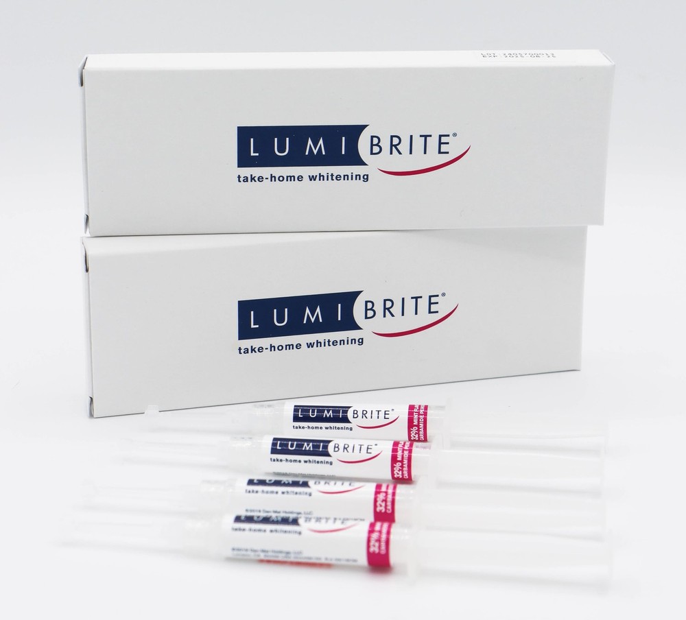 LumiBrite 32% Take-Home Whitening Gel Refill 4 Syringes, 2.5 ml