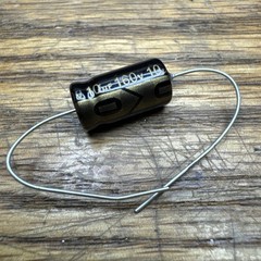Supertech 10uF 160v Electrolytic Axial Capacitor +105℃ RoHS φ8x15mm