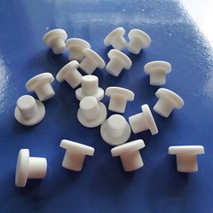 Solid Bungs Silicone Rubber Blanking Finishing Inserts End Caps Plugs White