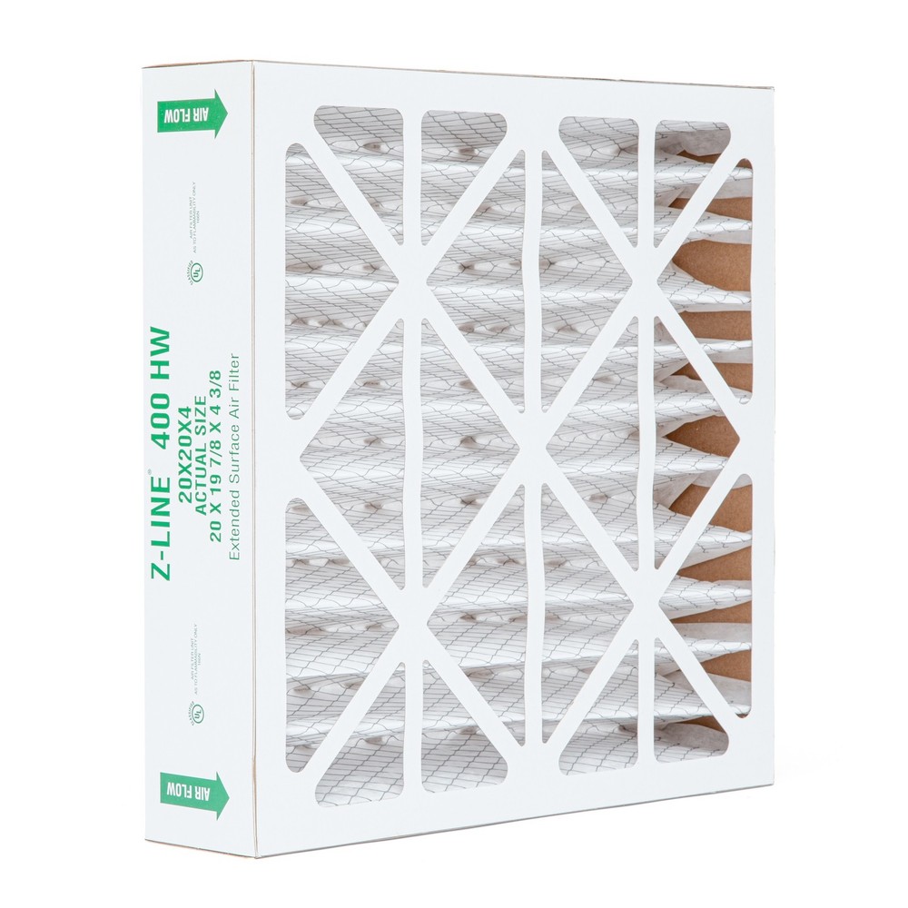 Glasfloss ZL 20x20x4 MERV 10 Fits Honeywell FC35A1019 Air Filter. 2 Pack
