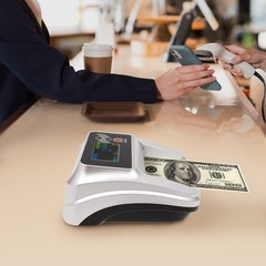 Money Counter Machine – USD Bill Detector, Counterfeit Checker W/ LCD Display