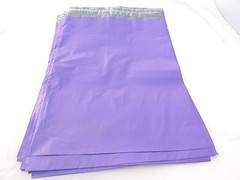 50 Pink Purple 6×9 Flat Poly Postal Mailer Envelopes, Self Seal USPS Shipping