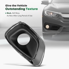 Fog Light Bezel Cover Trim For Compass 2014-2017 Front Bumper Left Driver Side