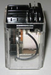 120 VAC – 10 A SPDT See Through NTE Relay – 120V AC Coil – 28VDC 10A 5 Terminal