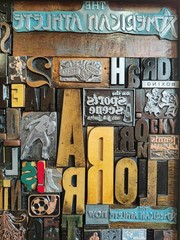 Sports Themed Vintage Letter Press Print Block Collage In Wood Frame