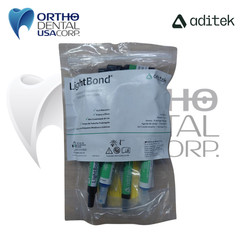 Kit 8 pcs Lightbond Orthodontic adhesive 16 gr AditekLight Bond Orthodentalusa