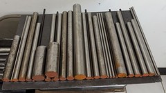 52100 Alloy Steel Round Bars – CD & HR – 31 PCS – 35.85 LBS – Machining Lot