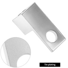 50 Pack Aluminum Mechanical Lugs Tin Plated 14-2/0 AWG Electrical Connectors Set