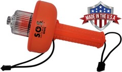 SOS Distress Light C-1003 – With Flag & Whistle – Free 2-Day Shipping