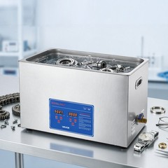 VEVOR Ultrasonic Cleaner 30L-Class Ultrasonic Parts Cleaner 40kHz for Glasses