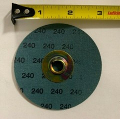 Standard Abrasives 522511 3″ 240Grit A/O Quick Change TS Discs