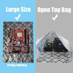 10 Pack 12×16” Anti-Static Bags ESD Open Top for Motherboard LCD GPU