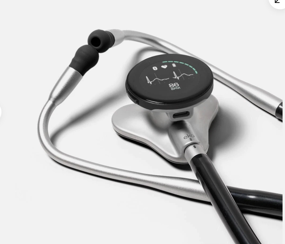 EKO core 500 digital SMART STETHOSCOPE — The CORE 500 Silver