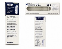 Lot of 6 Braun ThermoScan PC20 Probe Covers 20 Ct (120)PRO 6000 Ear Thermometer
