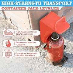 2Pack New upgrade Superior Shipping Container,Jack Lug,Jack Leveling Attachment