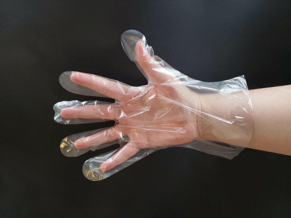 2000 Count – Clear PE Poly Food Service Gloves Plastic Latex Free Powder Free