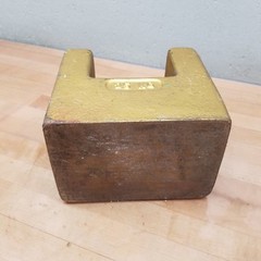 Unbranded 25KG (55LB) Calibration Cast Iron Weight – USED