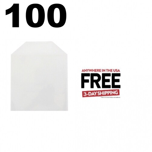 100 CPP Clear Plastic Sleeve with Flap – Fits Blu-ray Case Artwork Only 1-3 DAYS