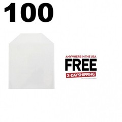 100 CPP Clear Plastic Sleeve with Flap – Fits Blu-ray Case Artwork Only 1-3 DAYS