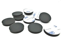 1″ Rubber Stick On Rubber Feet for Sewing Machines Universal 3/16″ Thick