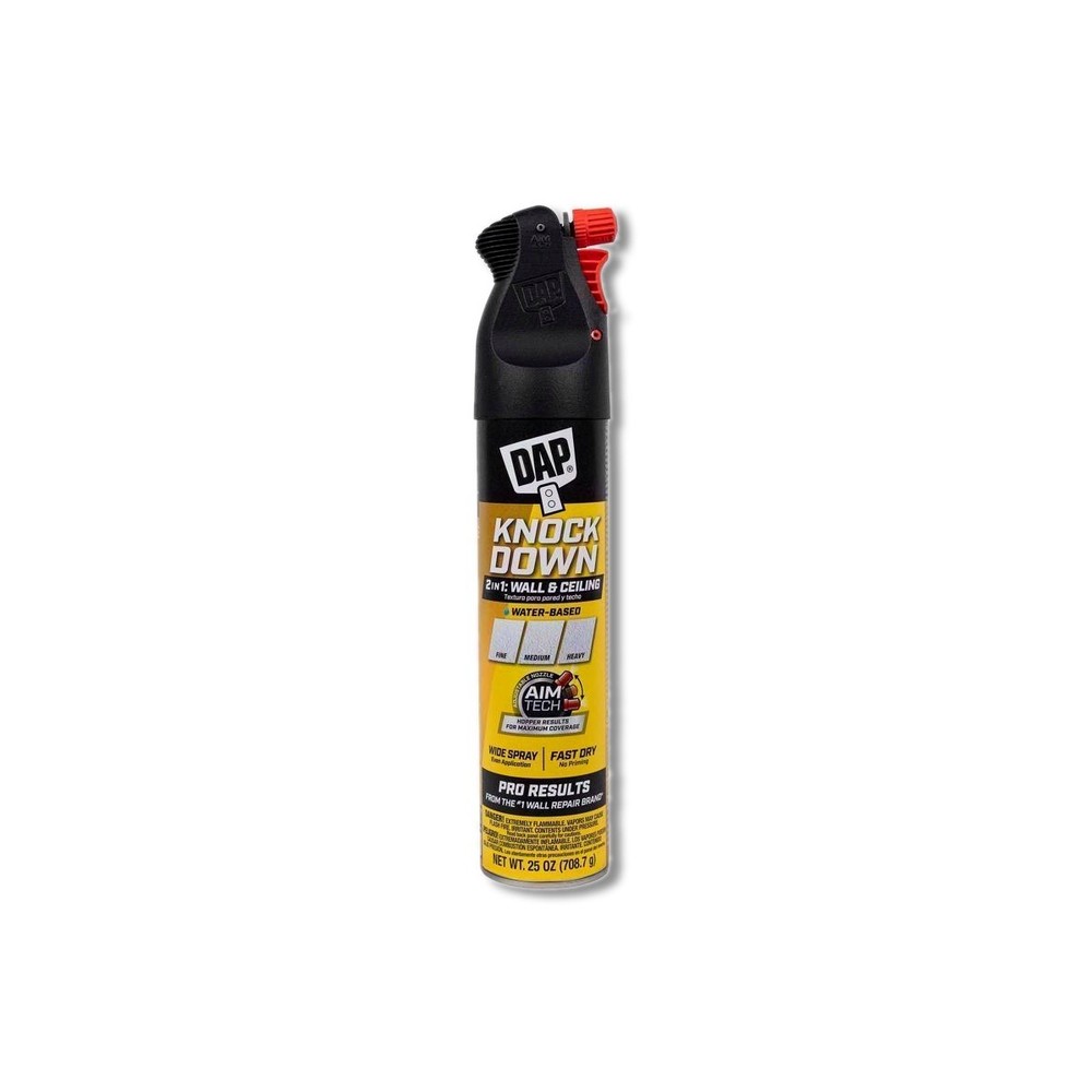DAP White Water-Based Knockdown Wall Texture 25 oz 7079850010