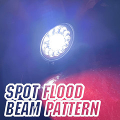 New 4″ Round LED Head Light fit Forklift Toyota Clark Hyster Komatsu TCM Yale