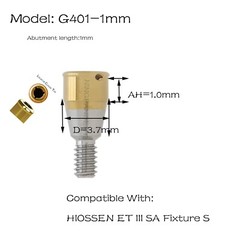 Implant Locat0r System Abutment 1-7.0mm GH For HIOSSEN ET III SA Ø3.7 Standard