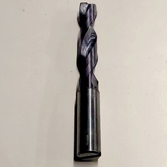 13.9mm 5XD INOX CARBIDE DRILL LONG w/ COOLANT HOLES #DH452139 77mmLOC 124mmOAL