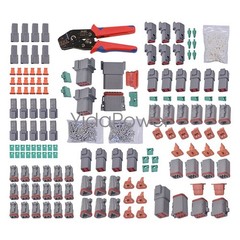 US Deutsch DT Connector Plug Kit 1750PCS With Crimp Tool Automotive #DT-KIT3-TR
