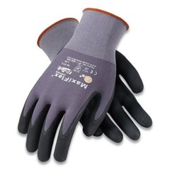 PIP 34874/L Seamless Knit Nylon Gloves Large Gray 12 Pairs