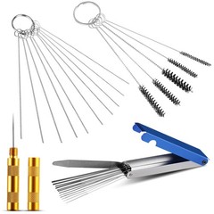 Carburetor Cleaning Kit, Premium Torch Tip Cleaner, Stainless Steel 13 Clean…