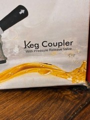 New C-705 S-System Keg Coupler with Chrome Plated Brass Probe (European Sankey)