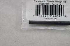 NEW Vermont Gage 911219000 Class ZZ Black Guard 0.190 Inch Minus Pin Gage